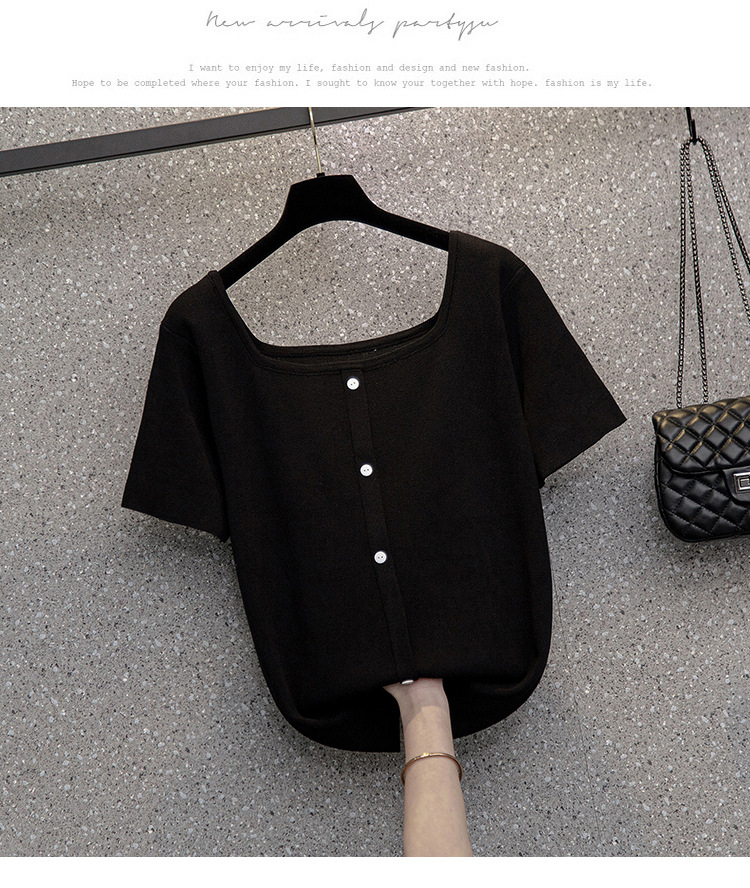 Big size 2022 summer new arrival korean fashion T shirt -Korean Big size 2022 summer new arrival korean fashion T shirt -Korean